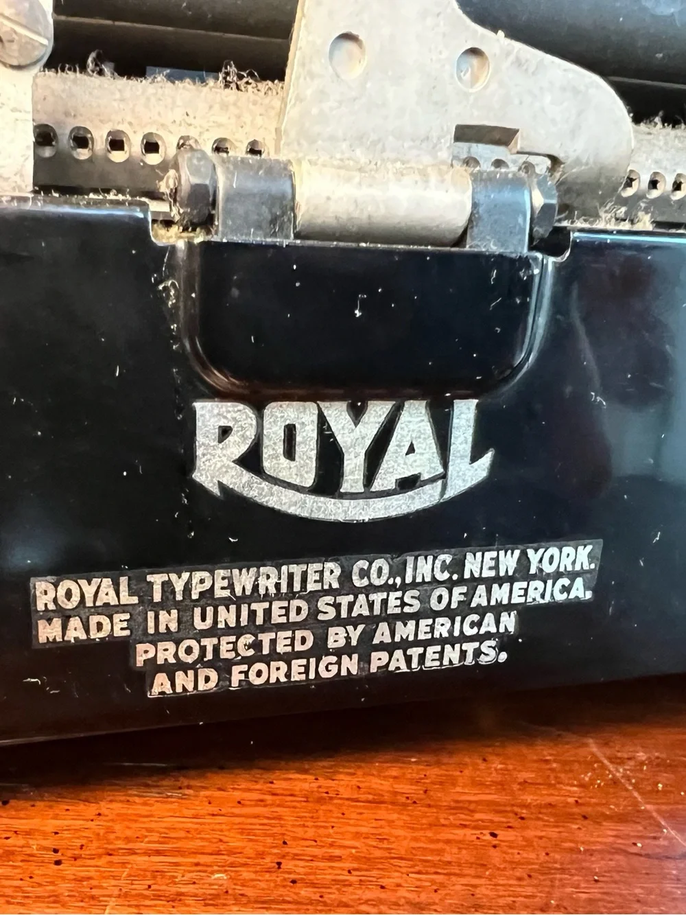 Royal 1937 “O Model” portable typewriter